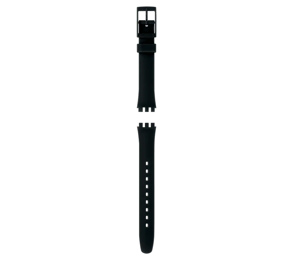 Lady Black Silicone Strap