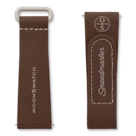 Moonswatch Brown/Beige Rubber