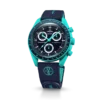 Moonswatch Dark Blue/Turquoise Rubber