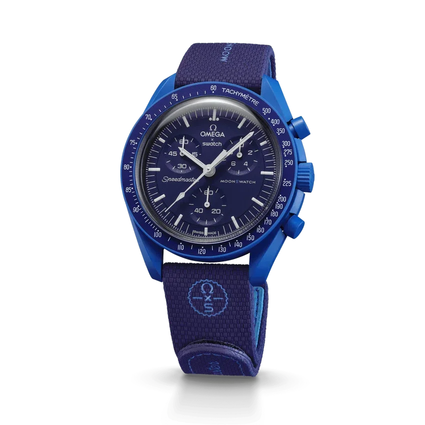 Moonswatch Navy Blue/Blue Rubber