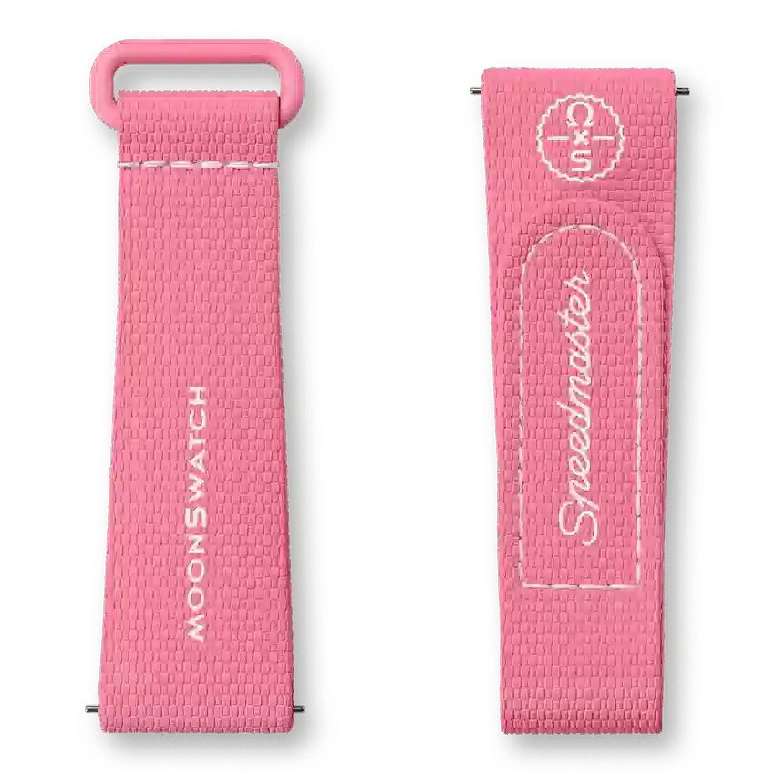 Moonswatch Pink/Pink Rubber