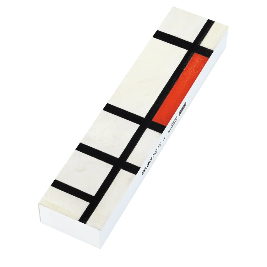 Red, Blue and White, by Piet Mondrian
