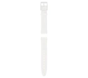 Skin White Silicone Strap