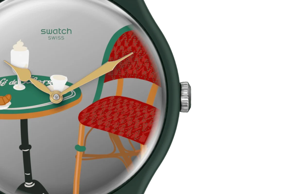 Swatch X Café De Flore for Not in Paris