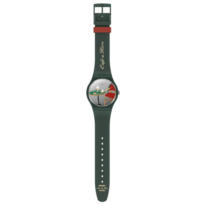 Swatch X Café De Flore for Not in Paris